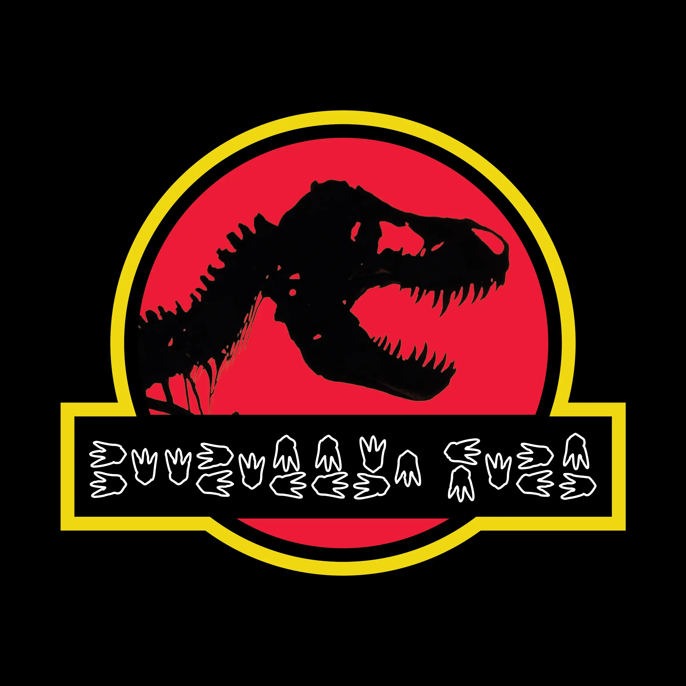 The Jurassic Park logo reimagined